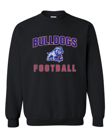 Freeport Bulldogs Anchor Football #1 Men's Sweatshirt