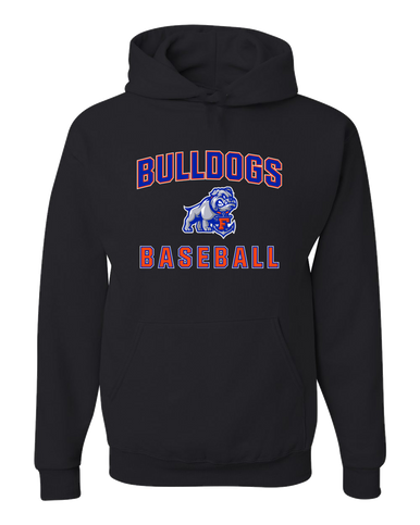 Freeport Bulldogs Anchor Baseball #1 Men's Premium Hoodie