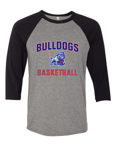 Freeport Bulldogs Anchor Basketball #1 Men's Baseball T-Shirt