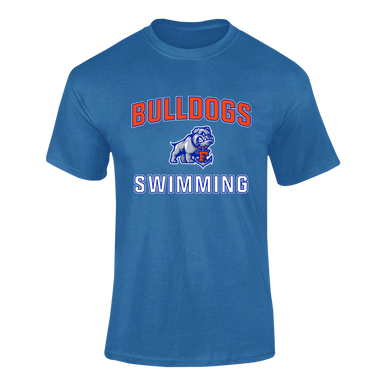 Freeport Bulldogs Anchor Swimming Men's SS T-Shirt