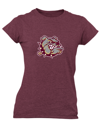 King's Fork Bulldogs Mascot #1 Women's Premium SS T-Shirt