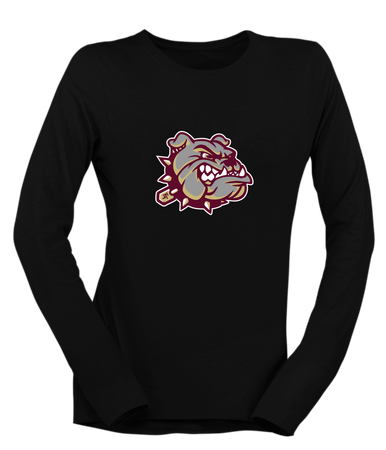 King's Fork Bulldogs Mascot #1 Women's Premium LS T-Shirt