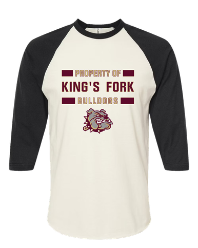 King's Fork Bulldogs Property Of Women's Baseball T-Shirt