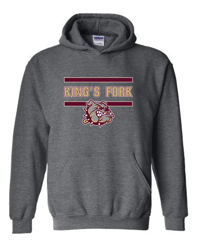 King's Fork Bulldogs Mascot #4 Men's Hoodie