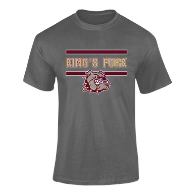 King's Fork Bulldogs Mascot #4 Men's SS T-Shirt