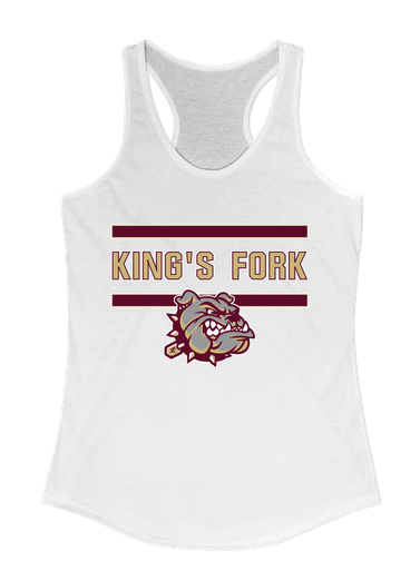 King's Fork Bulldogs Mascot #4 Women's Tank Top
