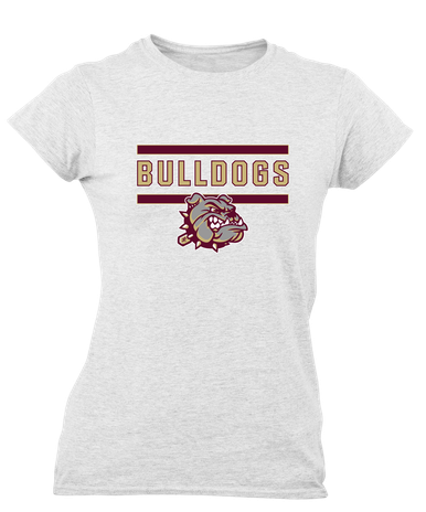 King's Fork Bulldogs Mascot #5 Women's SS T-Shirt