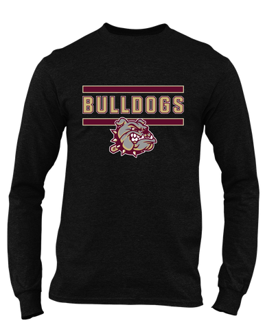King's Fork Bulldogs Mascot #5 Men's Premium LS T-Shirt