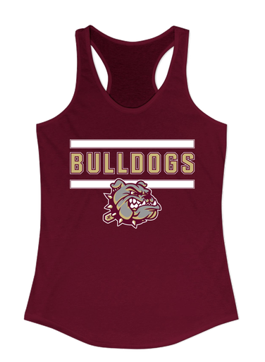 King's Fork Bulldogs Mascot #5 Women's Tank Top