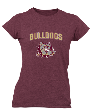 King's Fork Bulldogs Mascot #6 Women's SS T-Shirt