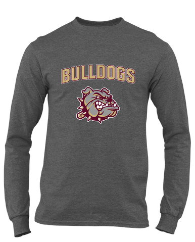 King's Fork Bulldogs Mascot #6 Men's Premium LS T-Shirt