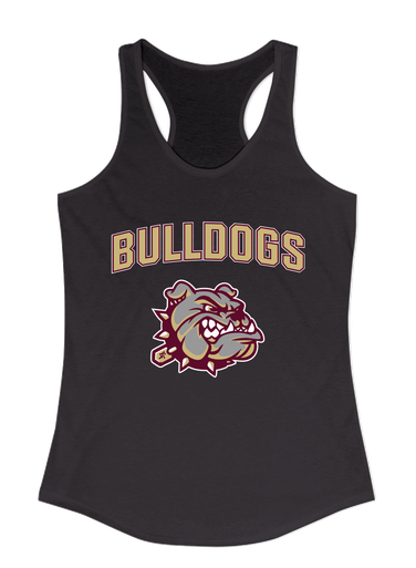 King's Fork Bulldogs Mascot #6 Women's Tank Top