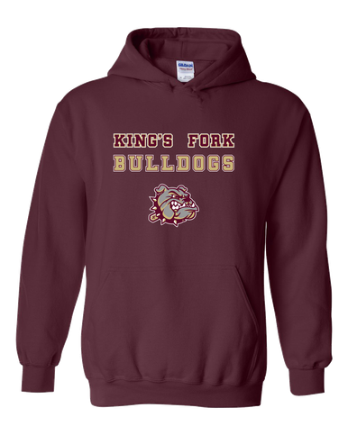 King's Fork Bulldogs Spirit Men's Hoodie