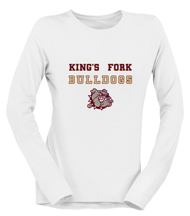 King's Fork Bulldogs Spirit Women's Premium LS T-Shirt