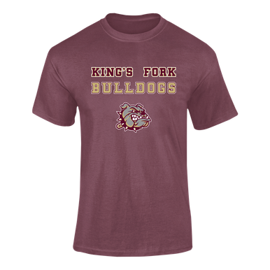 King's Fork Bulldogs Spirit Men's SS T-Shirt