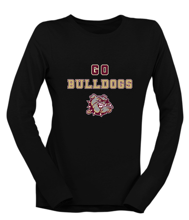 King's Fork Bulldogs Go Team Women's Premium LS T-Shirt