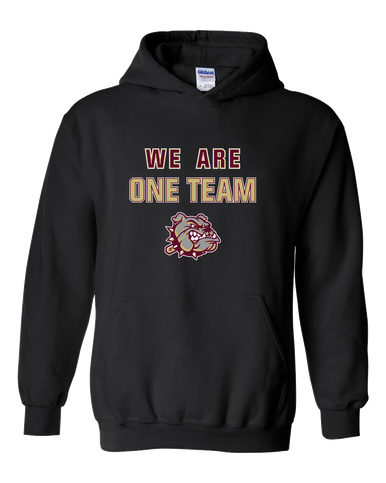 King's Fork Bulldogs We Are One Team Men's Hoodie