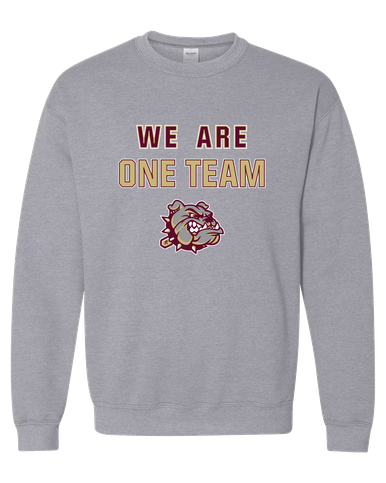 King's Fork Bulldogs We Are One Team Men's Sweatshirt