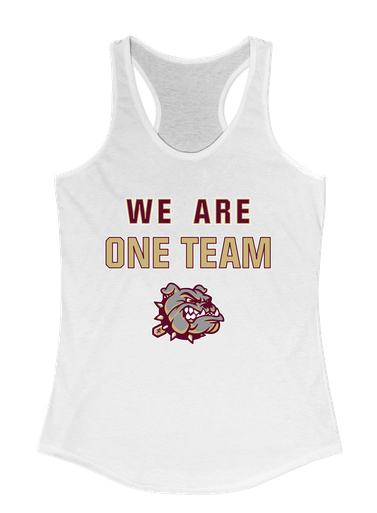 King's Fork Bulldogs We Are One Team Women's Tank Top