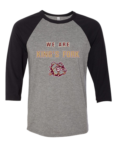 King's Fork Bulldogs We Are Women's Baseball T-Shirt