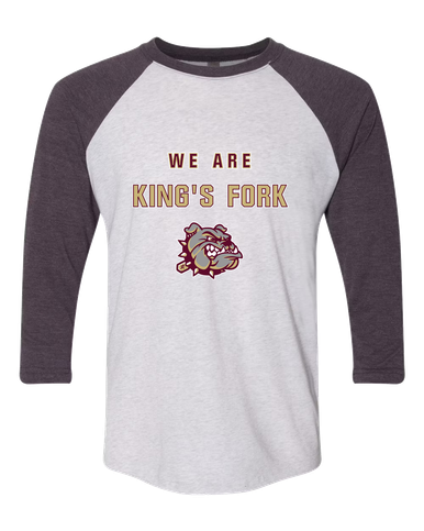 King's Fork Bulldogs We Are Men's Baseball T-Shirt