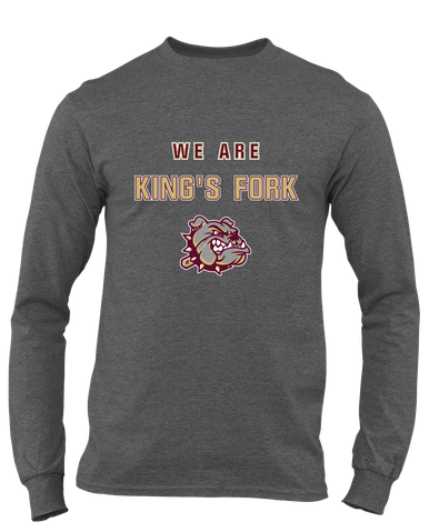 King's Fork Bulldogs We Are Men's Premium LS T-Shirt