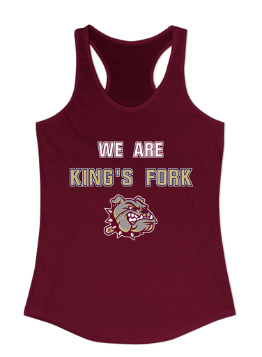 King's Fork Bulldogs We Are Women's Tank Top