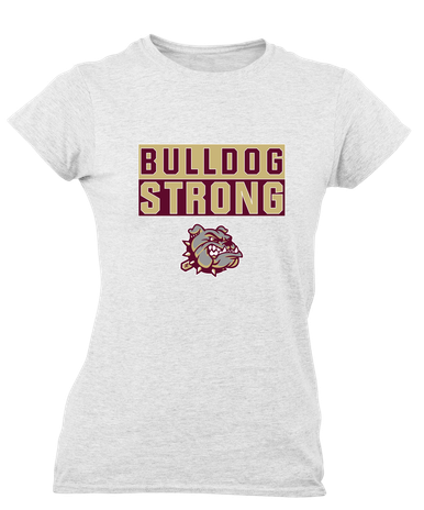 King's Fork Bulldogs Strong #1 Women's SS T-Shirt