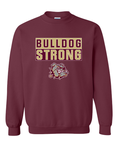 King's Fork Bulldogs Strong #1 Men's Sweatshirt