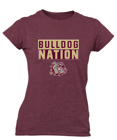 King's Fork Bulldogs Nation #1 Women's SS T-Shirt