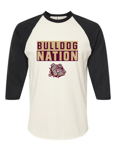 King's Fork Bulldogs Nation #1 Men's Baseball T-Shirt