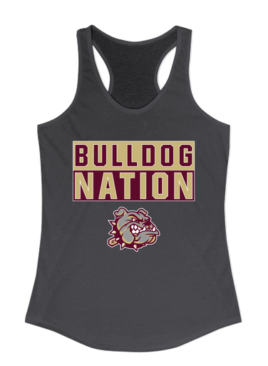 King's Fork Bulldogs Nation #1 Women's Tank Top
