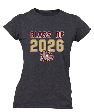 King's Fork Bulldogs Class of 2026 Women's SS T-Shirt