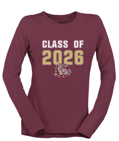 King's Fork Bulldogs Class of 2026 Women's LS T-Shirt