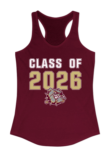 King's Fork Bulldogs Class of 2026 Women's Tank Top