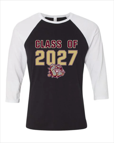 King's Fork Bulldogs Class of 2027 Women's Baseball T-Shirt