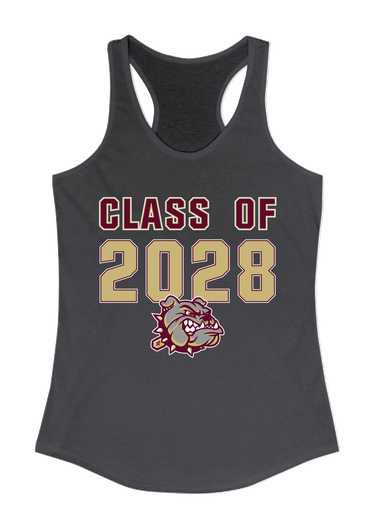 King's Fork Bulldogs Class of 2028 Women's Tank Top