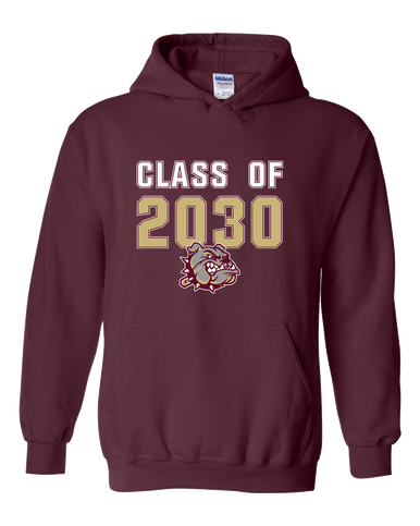 King's Fork Bulldogs Class of 2030 Men's Hoodie