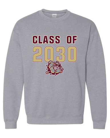King's Fork Bulldogs Class of 2030 Men's Sweatshirt