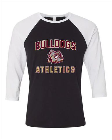 King's Fork Bulldogs Athletics Women's Baseball T-Shirt