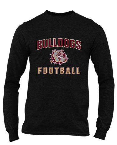King's Fork Bulldogs Football #1 Men's Premium LS T-Shirt