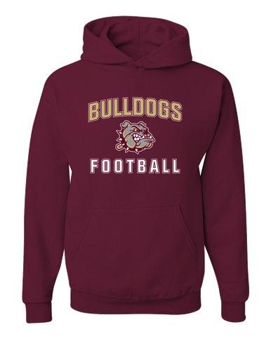 King's Fork Bulldogs Football #1 Men's Premium Hoodie