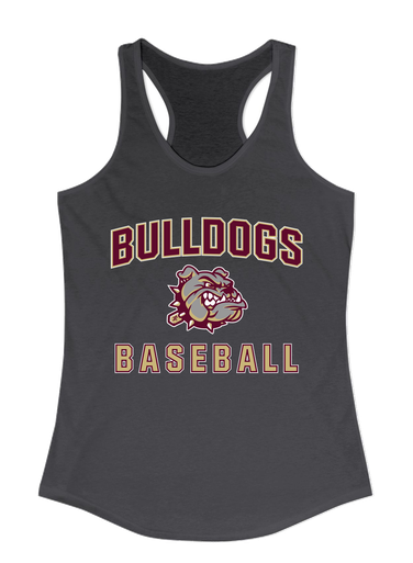 King's Fork Bulldogs Baseball #1 Women's Tank Top
