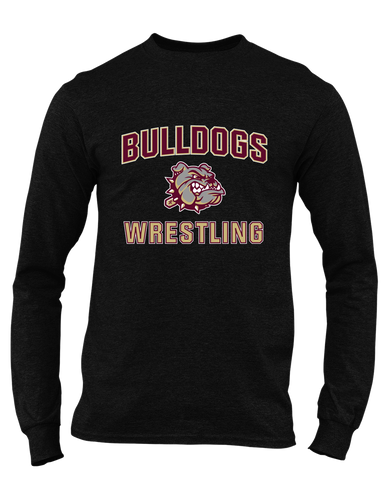 King's Fork Bulldogs Wrestling Men's Premium LS T-Shirt