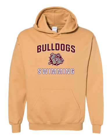 King's Fork Bulldogs Swimming Men's Hoodie
