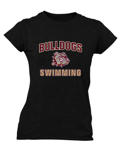 King's Fork Bulldogs Swimming Women's Premium SS T-Shirt