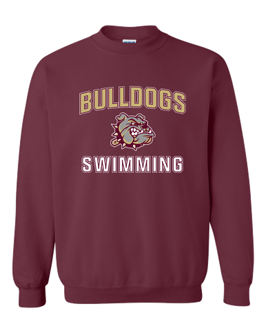 King's Fork Bulldogs Swimming Men's Sweatshirt