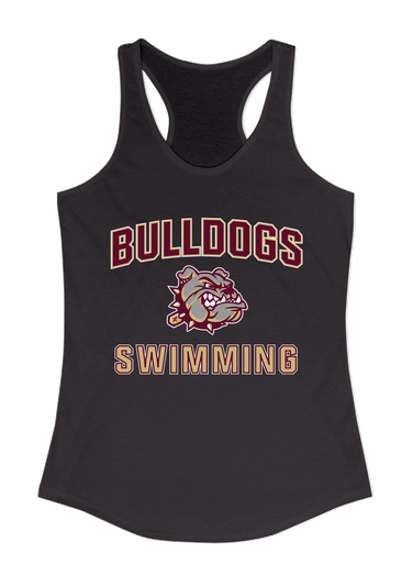 King's Fork Bulldogs Swimming Women's Tank Top