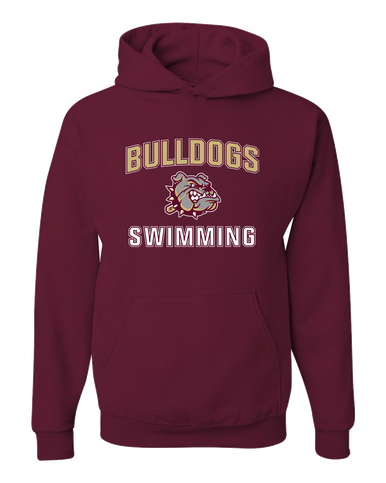 King's Fork Bulldogs Swimming Men's Premium Hoodie