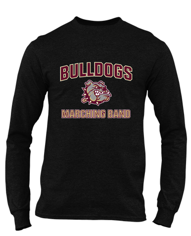 King's Fork Bulldogs Marching Band Men's LS T-Shirt
